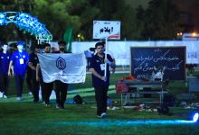 گزارش تصویری مراسم افتتاحیه المپیاد 